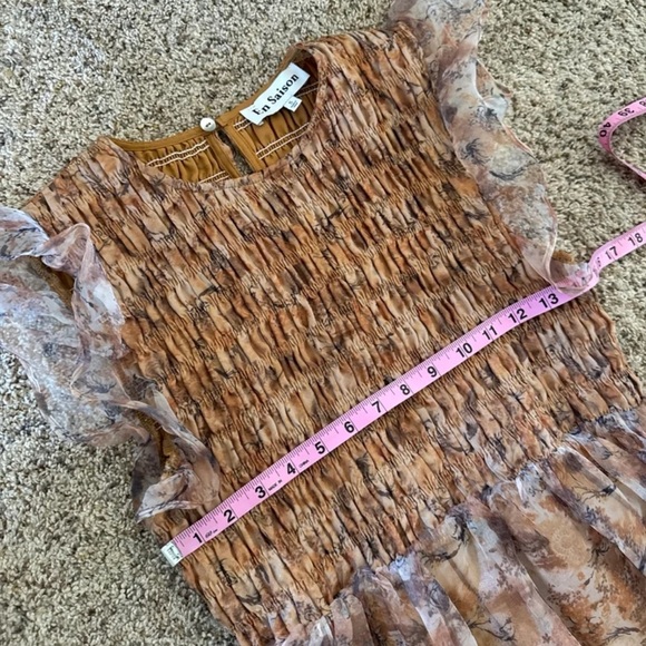 EN SAISON La Raque Midi Dress in Marigold Multi
size Small - Picture 11 of 12